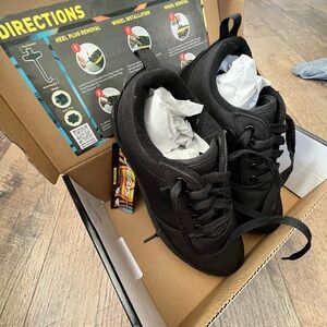 Heelys Black Wheeled Shoes
